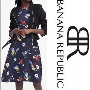 NWT! Banana Republic Floral Dress